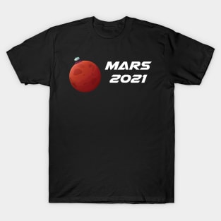 Mars 2021 Space Mission Space T-Shirt